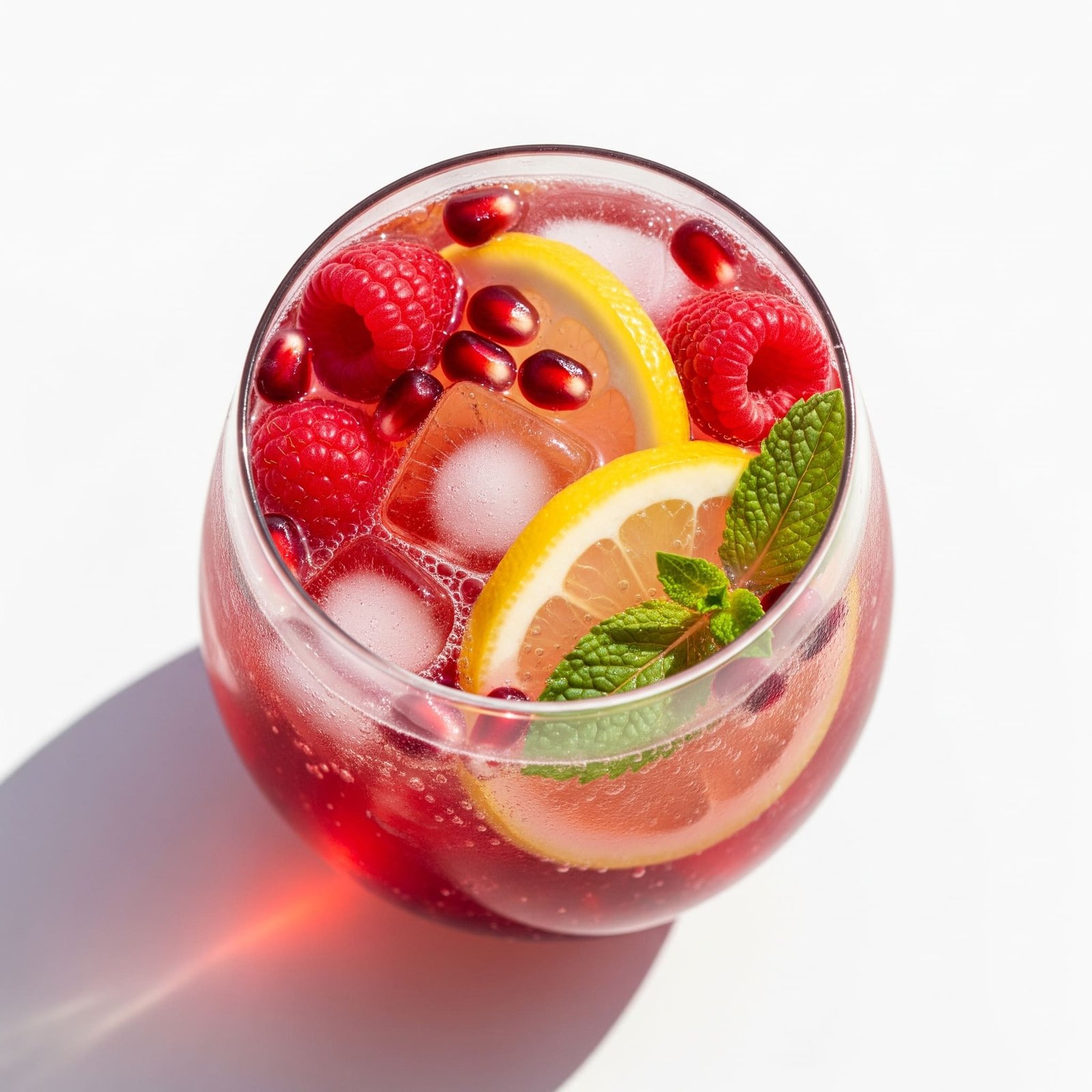 Raspberry Pomegranate Spritz